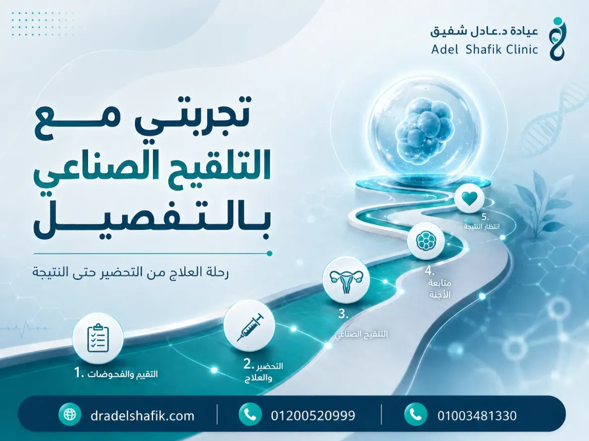 تجربتي مع التلقيح الصناعي بالتفصيل: