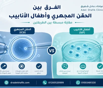 دليلك في الفرق بين الحقن المجهري وأطفال الأنابيب وأيهما أفضل