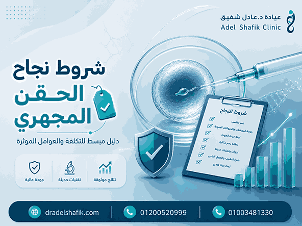 شروط نجاح الحقن المجهري: أهم العوامل التي تزيد فرص الحمل مع دكتور عادل شفيق