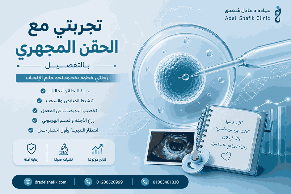 تجربتي مع الحقن المجهري بالتفصيل | كيف يتم الحقن المجهري